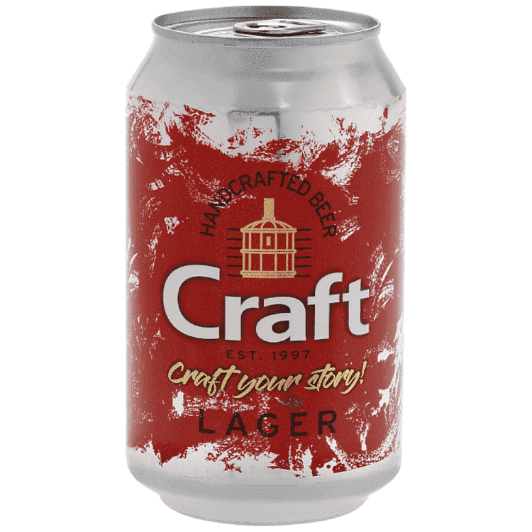 Craft Lager Μπίρα Κουτί 330ml