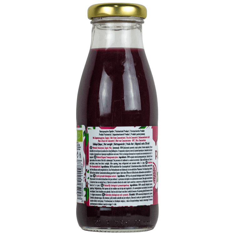 Βιοαγρός Χυμός Ρόδι Bio 250ml