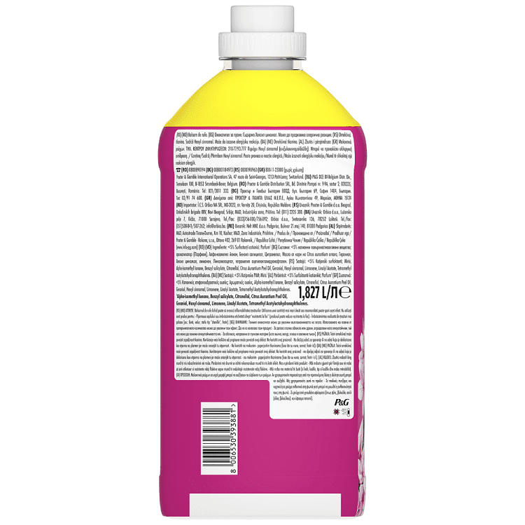 Lenor Μαλακτικό Ρούχων Άνθη Ιαπωνίας 87μεζ 1,82lt