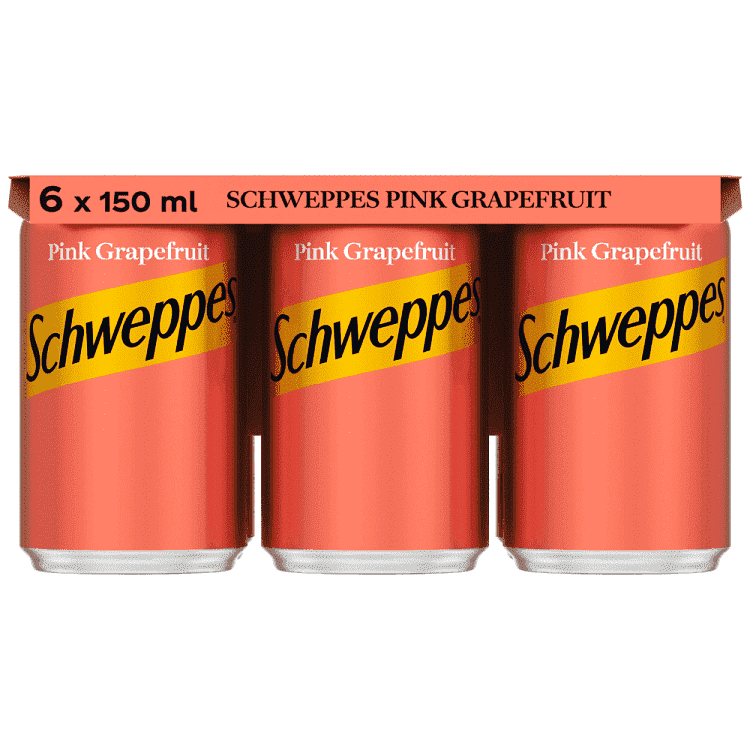Schweeppes Pink Grapefruit 6x150ml