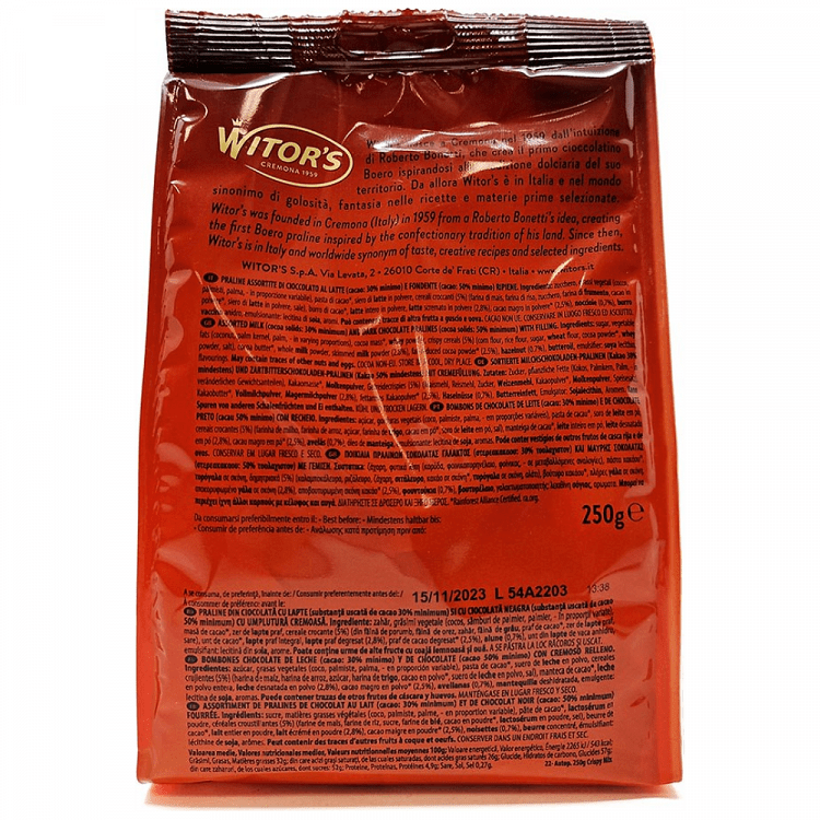 Witor's Σοκολατάκια Crispy Mix 250gr