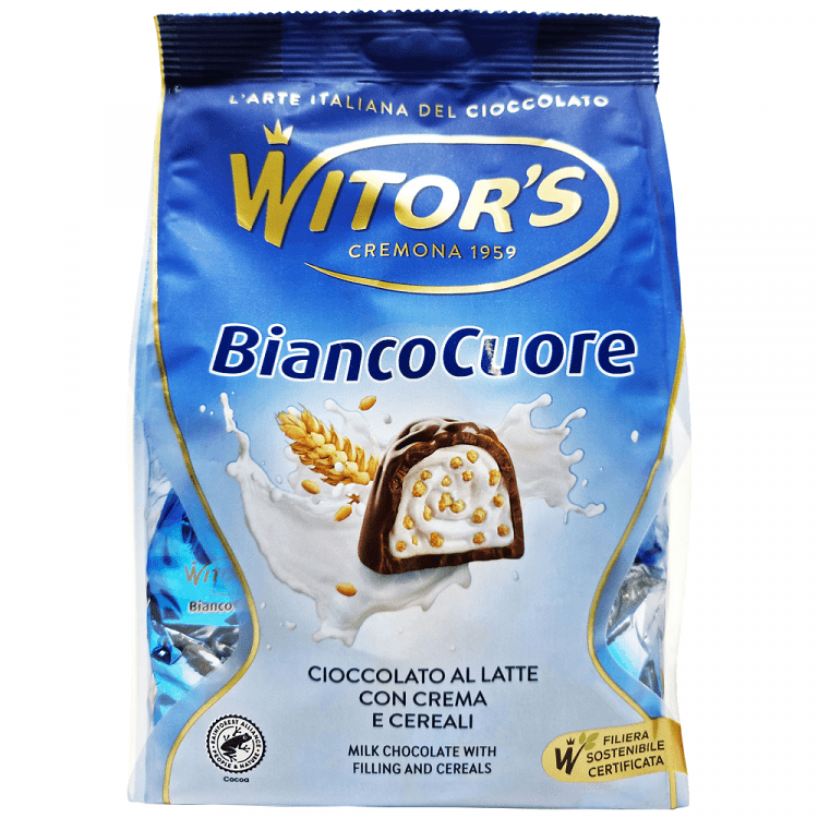 Witor's Bianco Cuore Σοκολατάκια 250gr