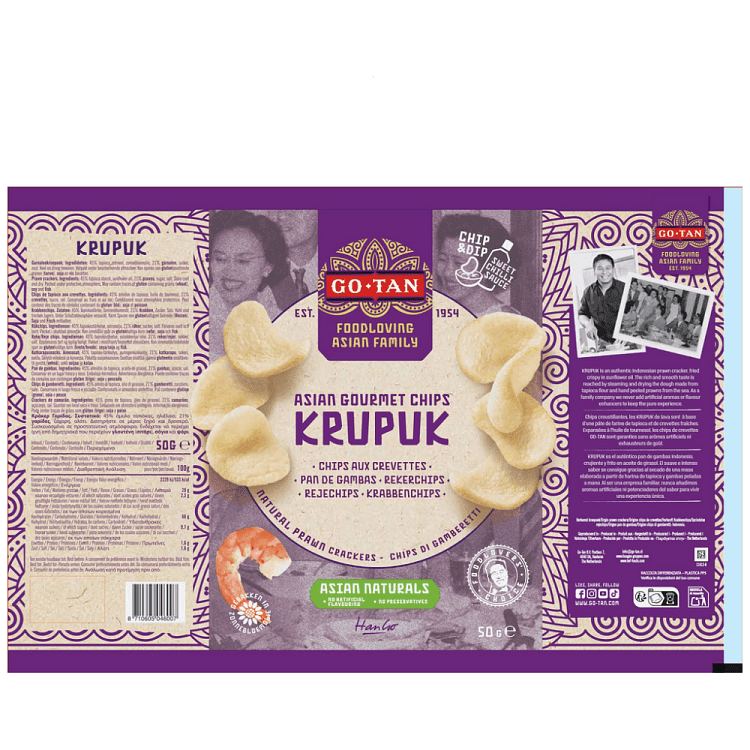 Go Tan Chips Γαρίδας 50gr