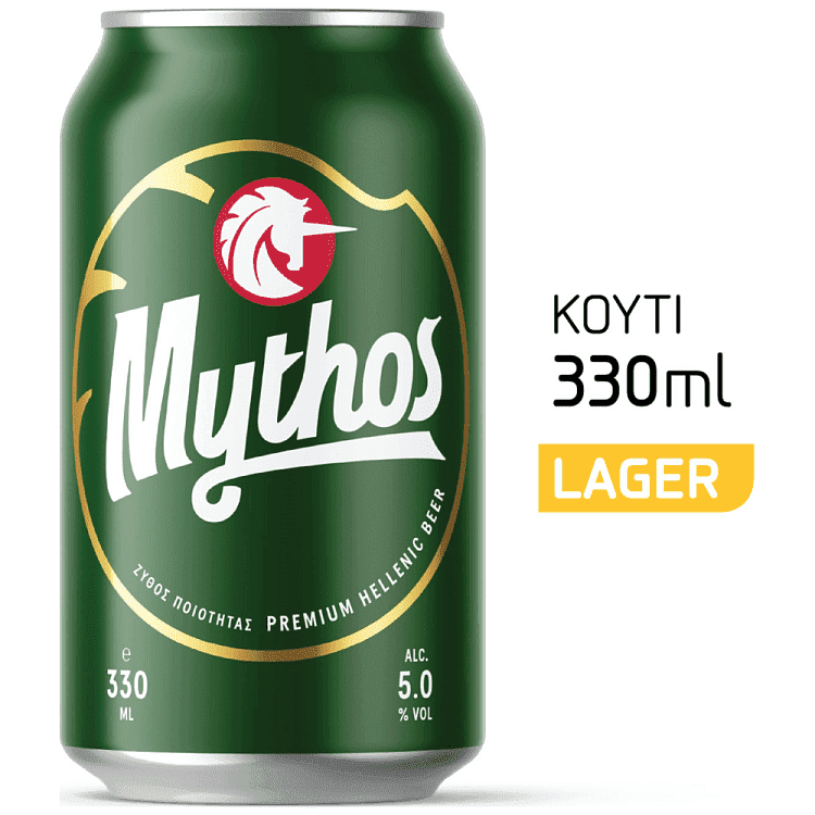 Mythos Μπίρα 330ml 6τεμ