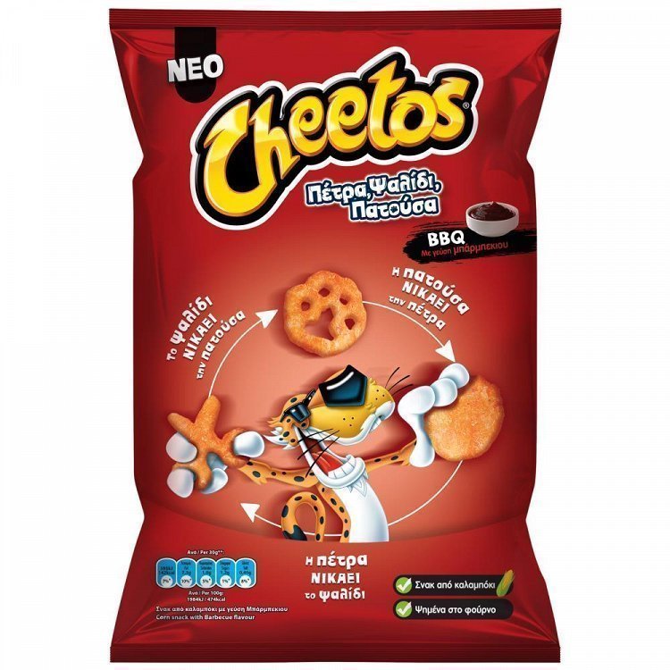 Cheetos Πέτρα Ψαλίδι Πατούσα 104gr