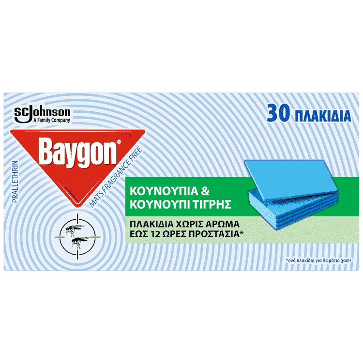 Baygon Mat Ταμπλέτες 30τεμ
