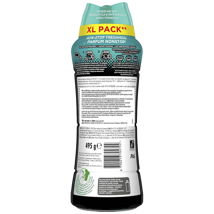 Lenor Unstoppables Fresh Ενισχυτικό Αρώματος Ρούχων 495gr