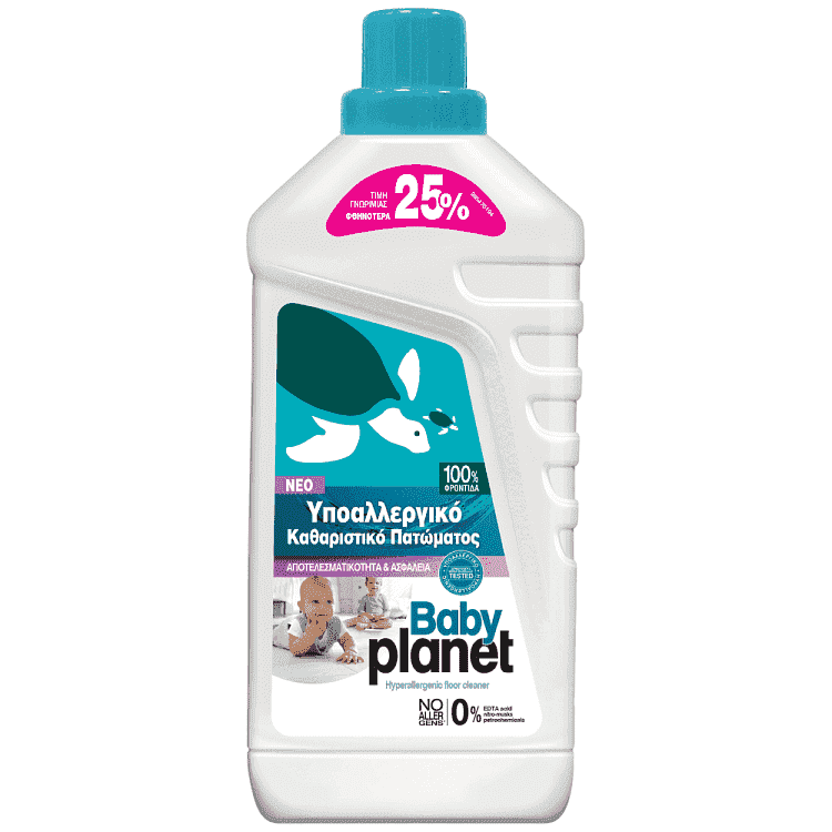 Planet Baby Υγρό Καθαριστικό 1lt -25%