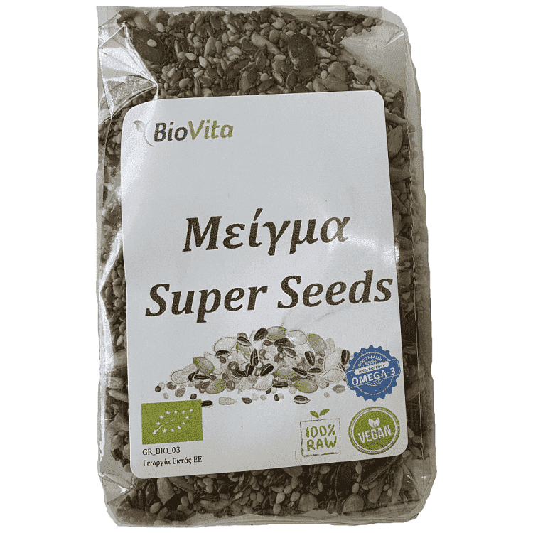 Biovita Super Seeds Μείγμα Σπόρων Bio 200gr