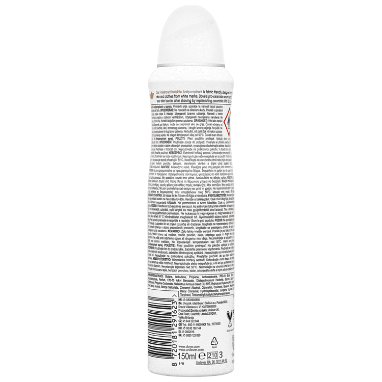 Dove Advanced Invisible Αποσμητικό Σώματος Σπρέι 150ml