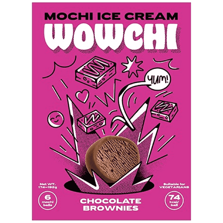Wowchi-Mochi Ice Cream Brownies 6τεμ 192gr