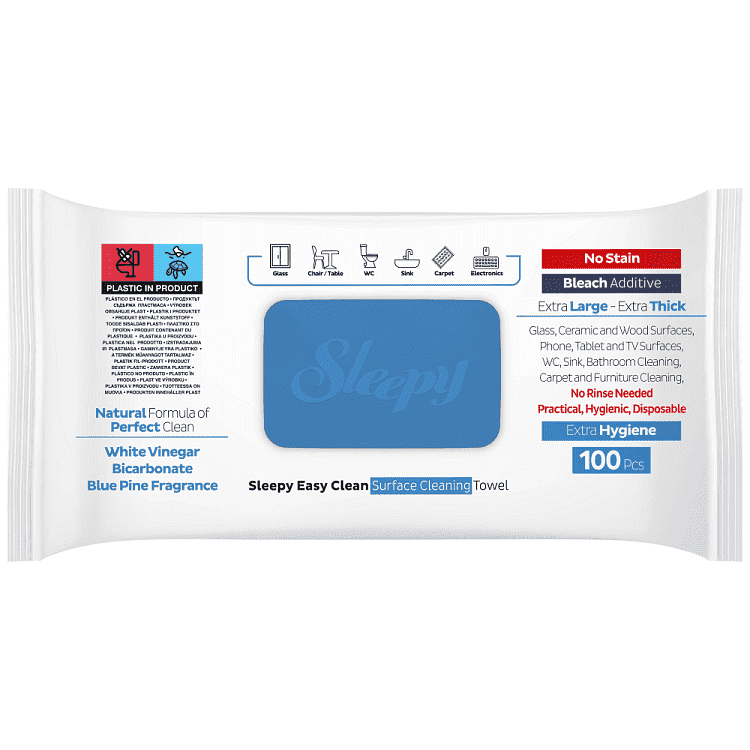 Sleepy Υγρά Πανάκια Γενικού Καθαρισμού Μπλε 100τεμ