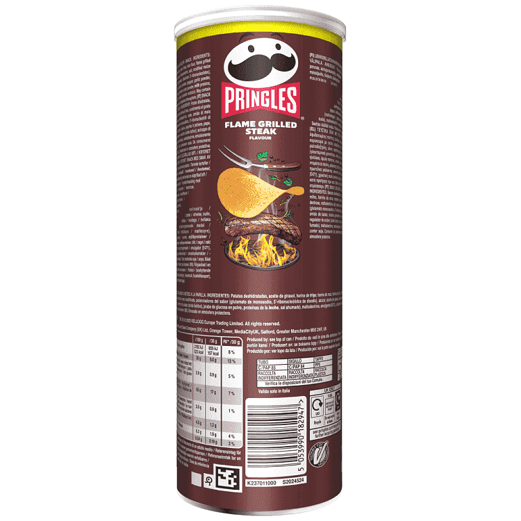 Pringles Flame Grilled Steak 165gr