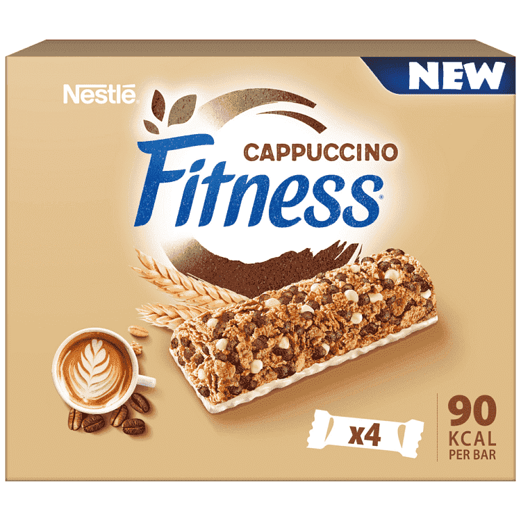 Nestle Fitness Bars Cappuccino Cerbr 4τεμ 23,5gr