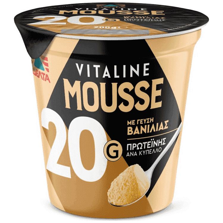 Vitaline Μousse Βανίλια 200gr