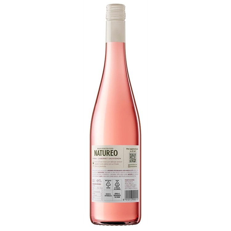Torres Natureo Ρόζε Οίνος Χωρίς Αλκόολ 750ml