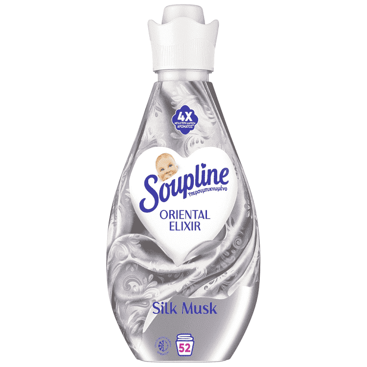 Soupline Μαλακτικό Συμπυκνωμένο Silk Musk 52Μεζ 730ml