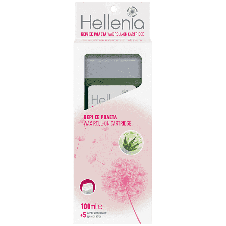 Hellenia Aloe Vera Ρολέτα Σε Κουτάκι 100ml