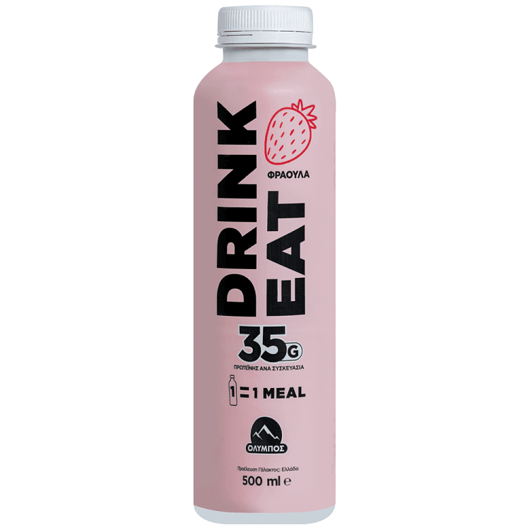 Όλυμπος Drink Eat Φράουλα 500ml