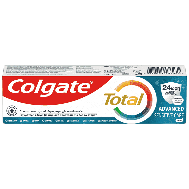 Colgate Οδοντόκρεμα Total Advanced Sensitive Care 75ml