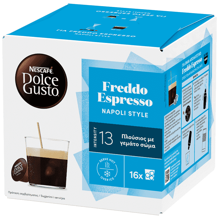 Nescafe Dolce Gusto Freddo Espresso Κάψουλες 128gr