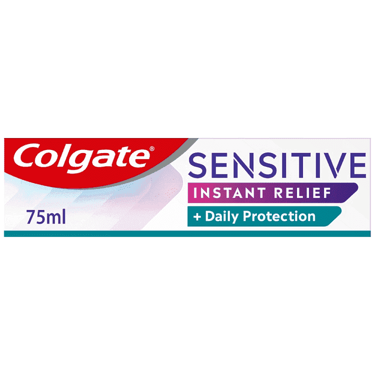 Colgate Sensitive Instant Relief Οδοντόκρεμα Daily Protection 75ml