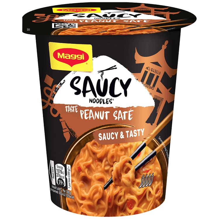 Maggi Noodles Cup Peanut Sate 75gr