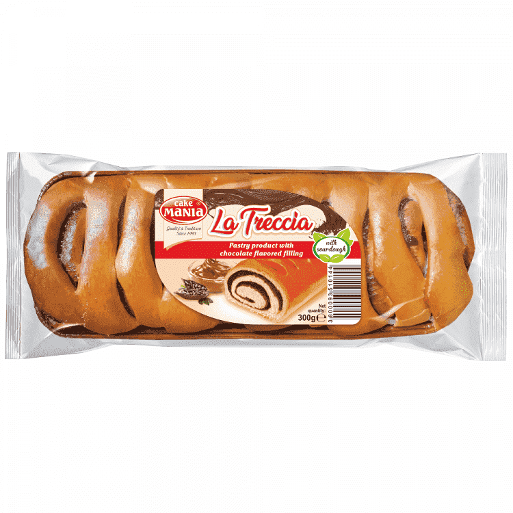 La Treccia Τσουρέκι Με Προζύμι & Γέμιση Σοκολάτας 300gr