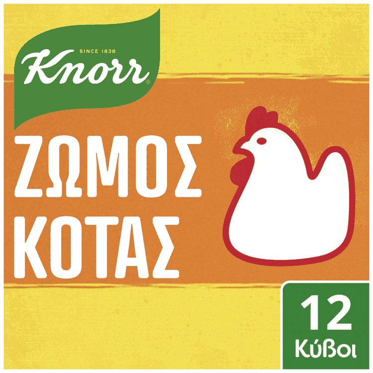 Knorr Ζωμός Κότας 12 κύβοι 6lt