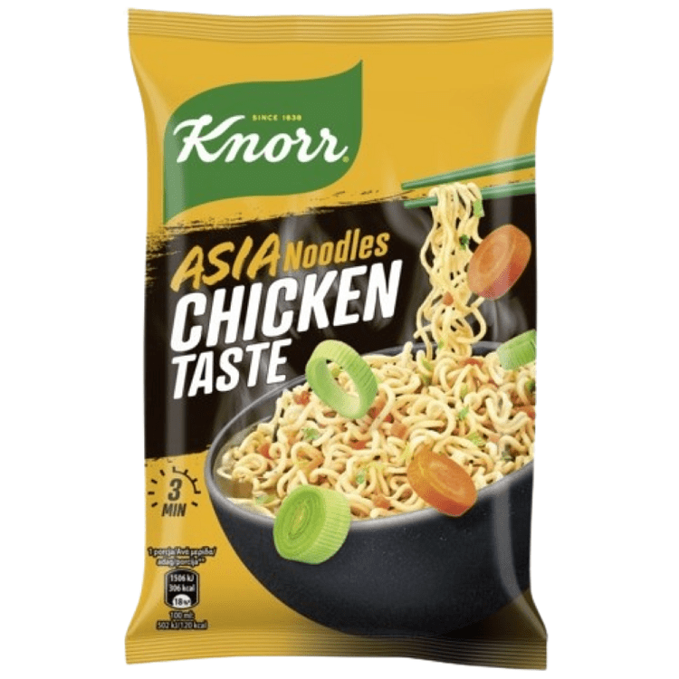 Knorr Noodles Κοτόπουλο 70gr