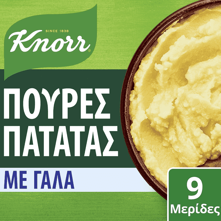 Knorr Πουρές Με Γάλα 291gr