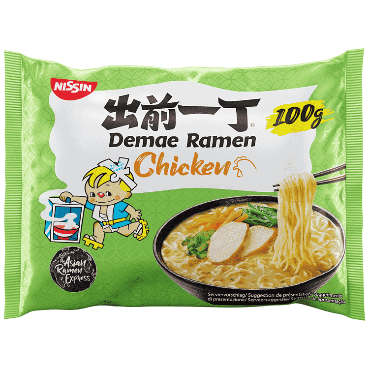 Nissin Ramen Noodles Κοτόπουλο 100gr