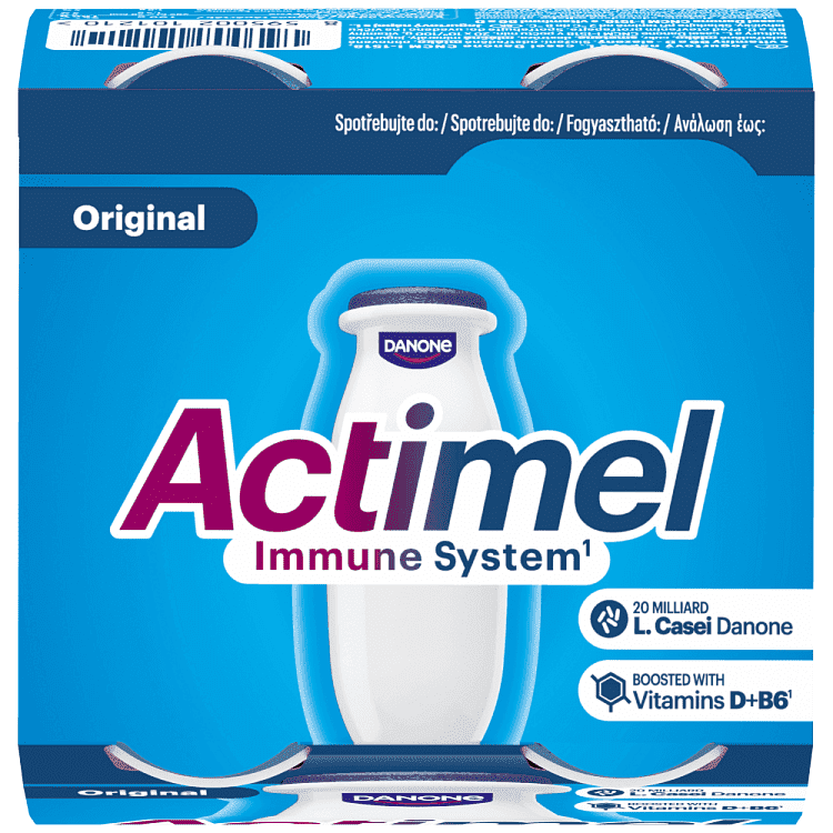 Actimel Ρόφημα Γιαουρτιού Λευκό 4x100gr
