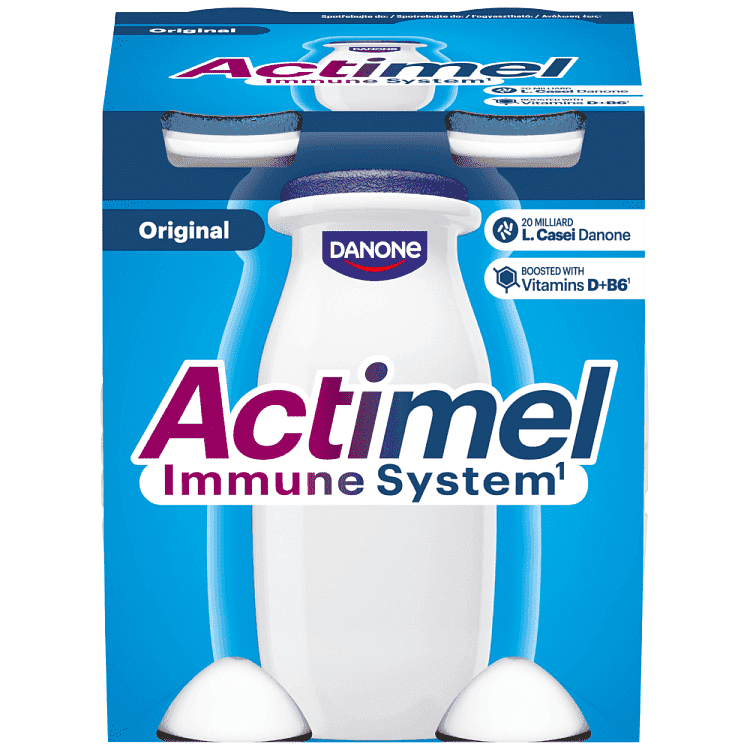 Actimel Ρόφημα Γιαουρτιού Λευκό 4x100gr