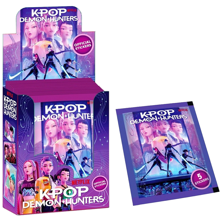 K - Pop Demon Hunters Αυτοκόλλητα Φακελάκι 5 Stickers