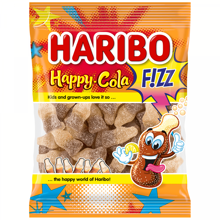 Haribo Happy Cola Fizz Ζελεδάκια 100gr