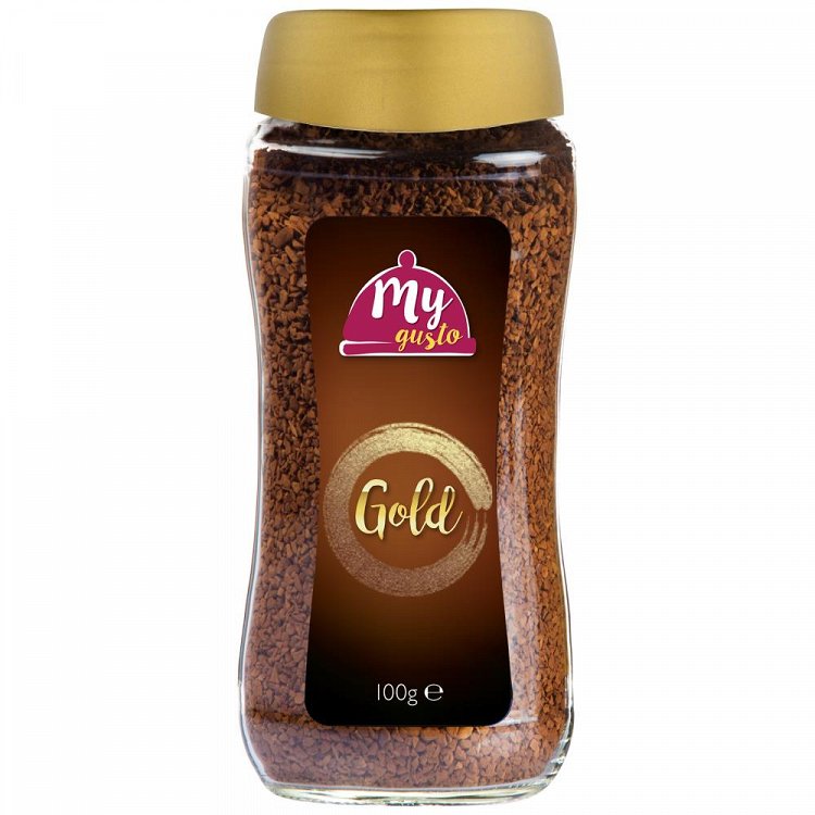 My Gusto Gold Στιγμιαίος Καφές 100gr