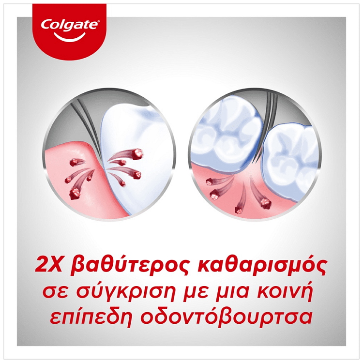 Colgate 360 Black Οδοντόβουρτσα Medium