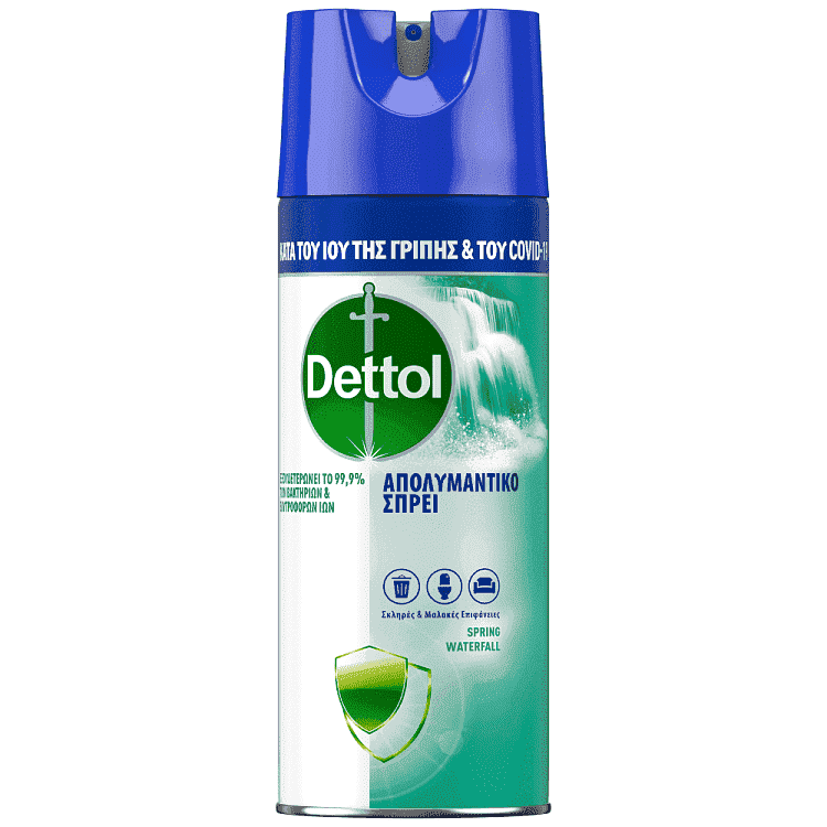 Dettol Απολυμαντικό Spray Spring Water 400ml