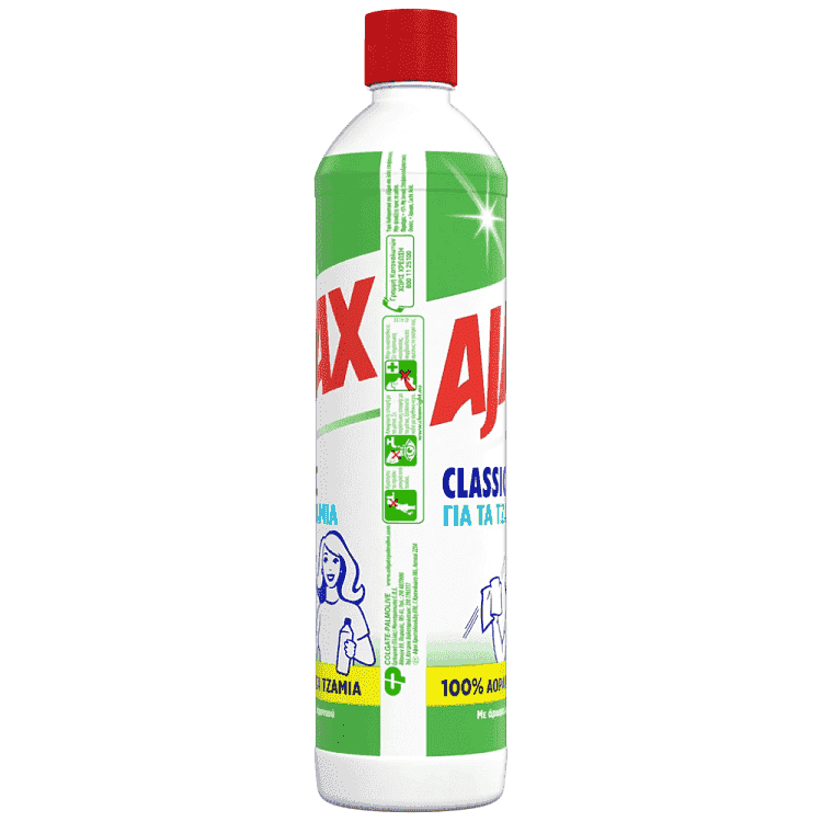 Ajax Classic Λεμόνι Καθαριστικό Τζαμιών 450ml