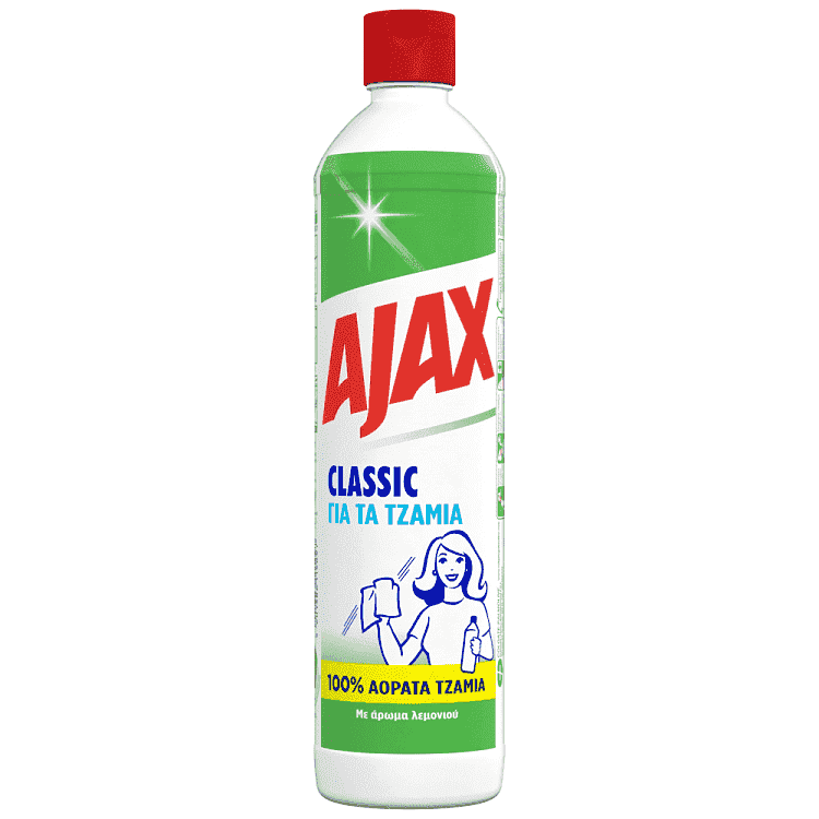 Ajax Classic Λεμόνι Καθαριστικό Τζαμιών 450ml