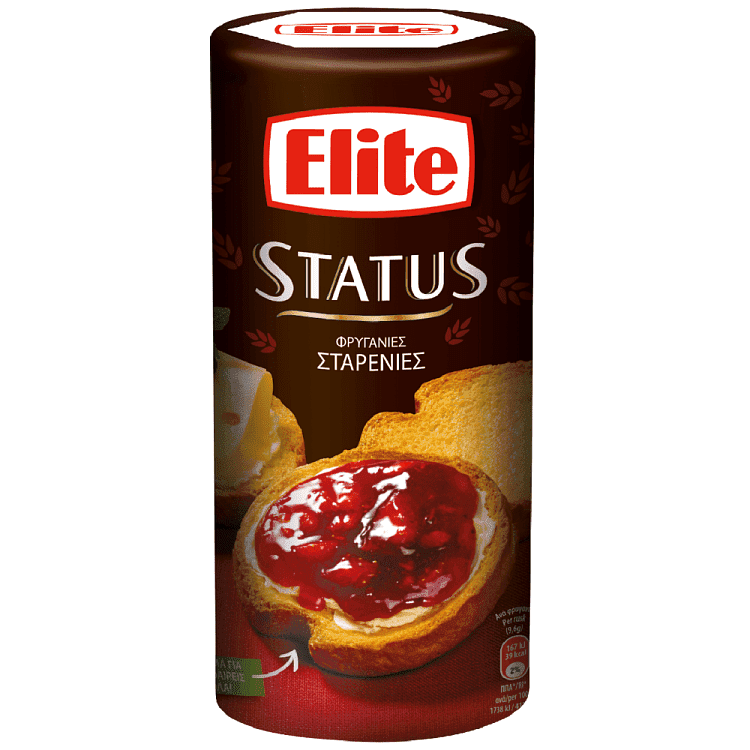 Elite Status Φρυγανιές Σίτου 125gr