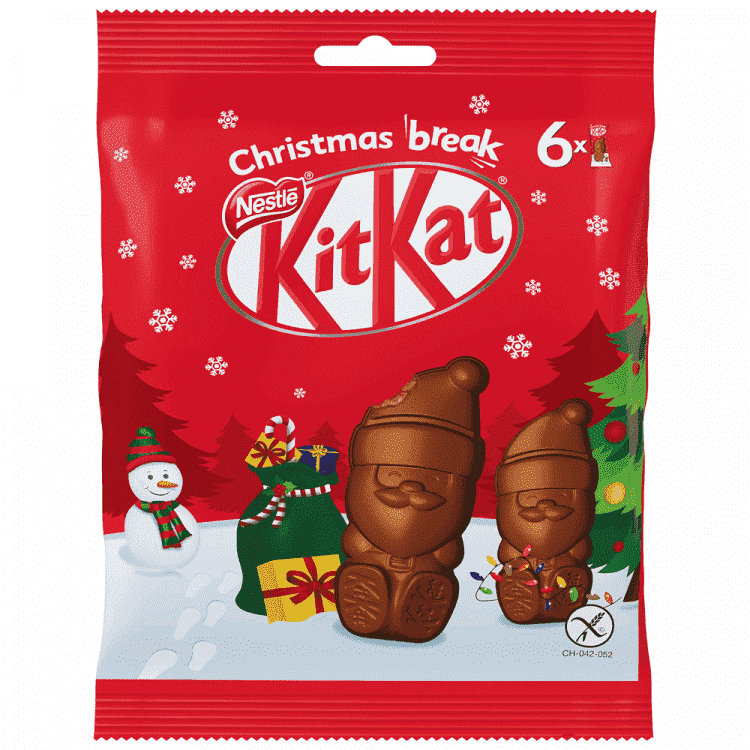 Kit Kat Christmas Special Santa Pouch 66gr