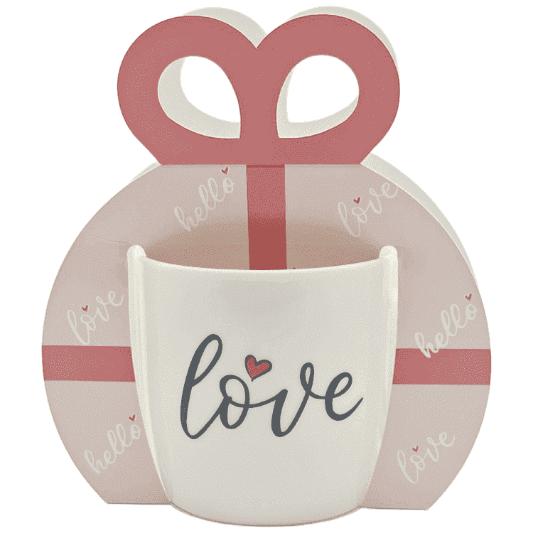 Τabletop Basics Κούπα Πορσελάνης Love 185ml