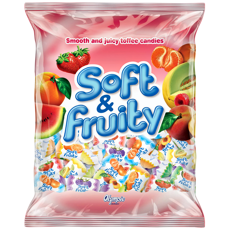Λάβδας Καραμέλες Soft & Fruity 300gr