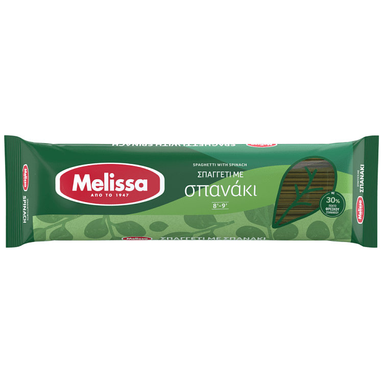 Melissa Σπαγγέτι Με Σπανάκι 400gr