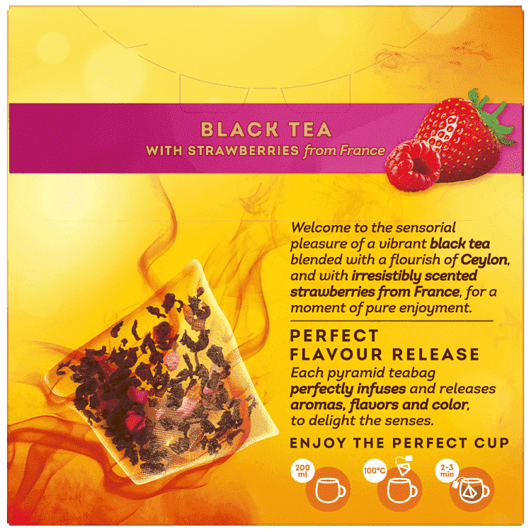 Lipton Μαύρο Τσάι Φρούτα Του Δάσους 20 Πυραμίδες