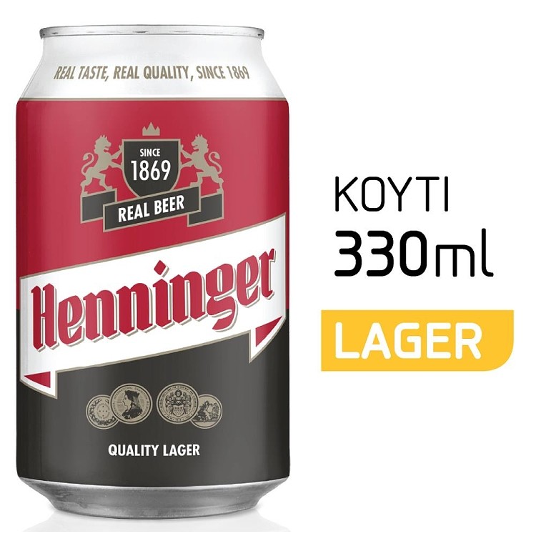 Henninger Μπίρα Κουτί 330ml