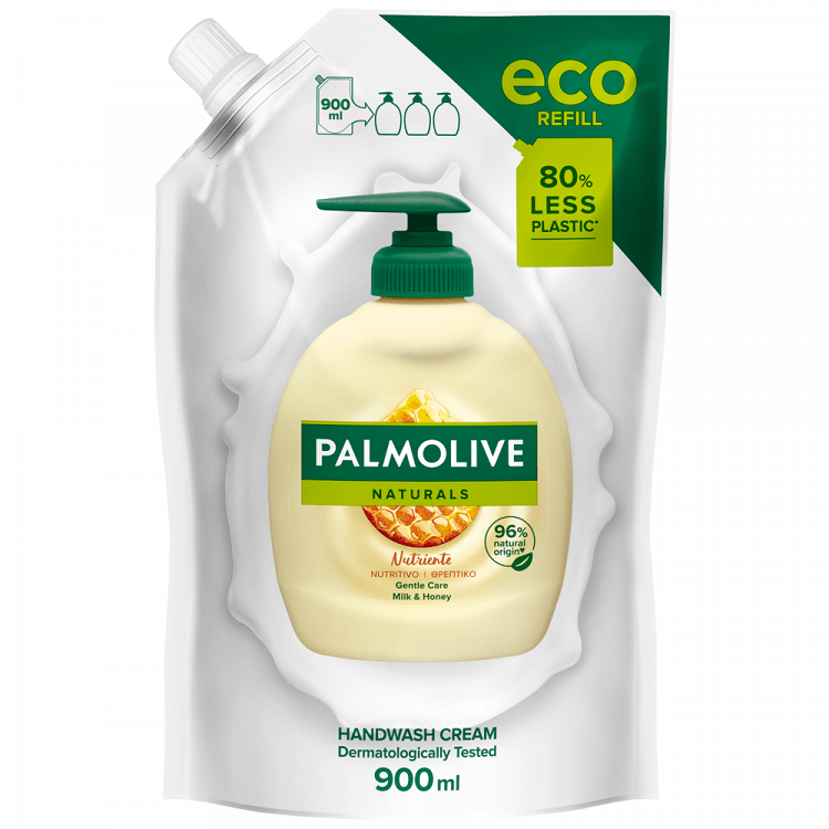 Palmolive Κρεμοσάπουνο Μέλι & Γάλα Ανταλλακτικό 900ml