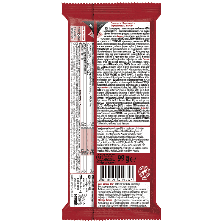 Kit Kat Tablet Cookie Dough 99gr